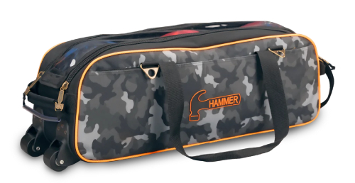 Bowlingindex Hammer Premium Slim 3 Ball Tote Roller CAMO